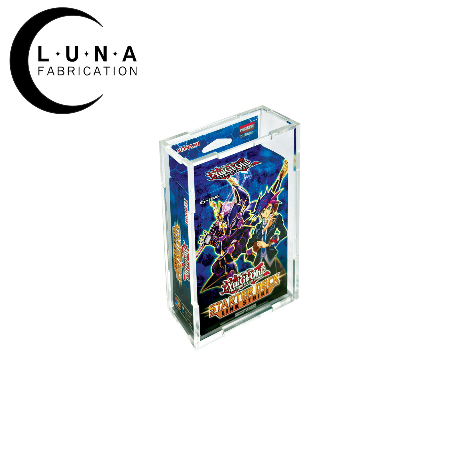Acrylic Display Case for Yu-Gi-Oh Starter/Small Structure Deck