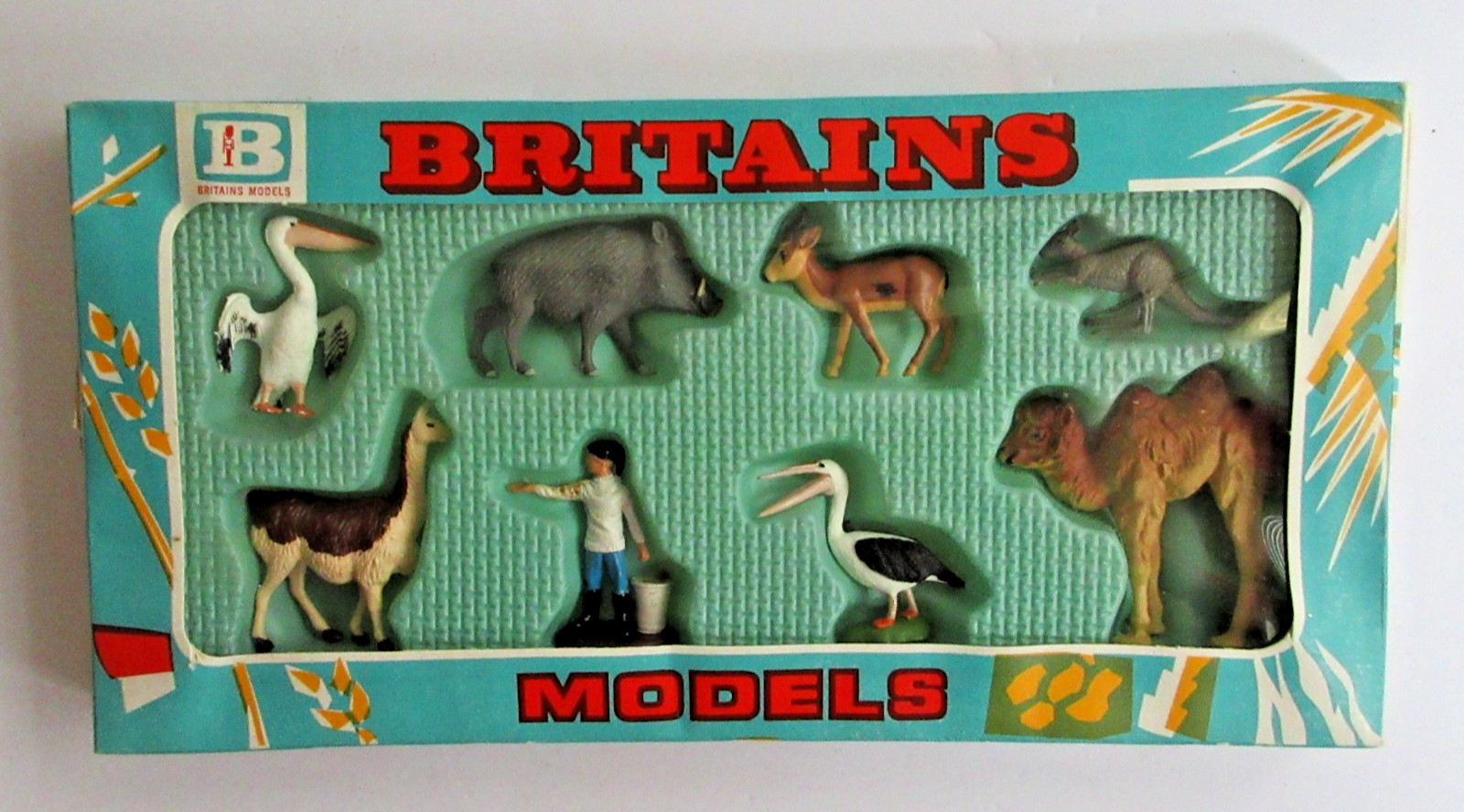 Britains Ltd  Zoo Models #4361 Vintage Animal Miniatures NEW in Box NOS