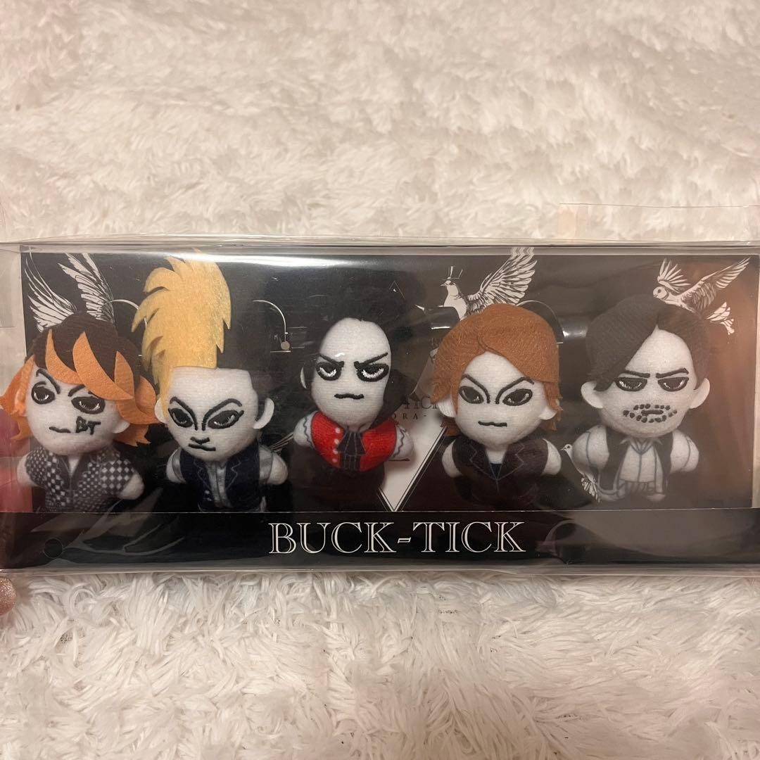 BUCK-TICK TOUR2023 IZORA Plush Badge Mascot 5-Piece Set Collection JAPAN F/S