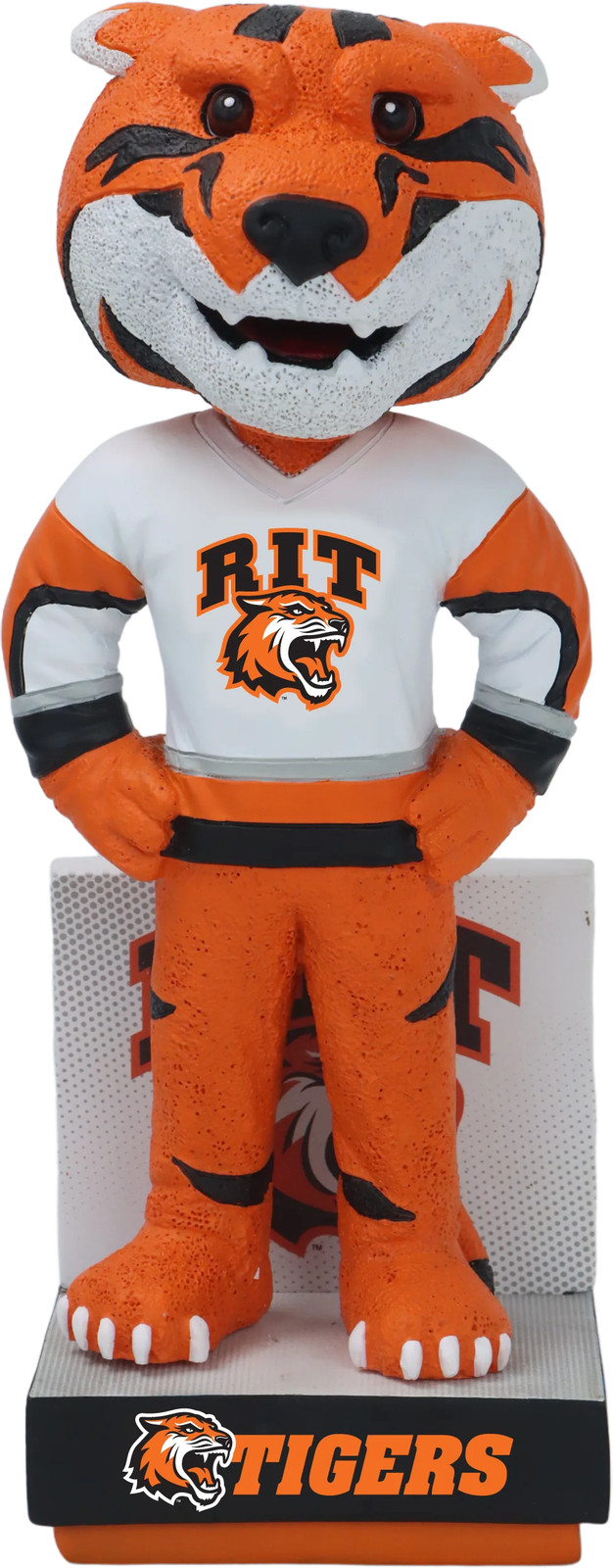 RITchie The Tiger Rochester Institute Of Technology Tigers Mascot Bobblehead RITchie The Tiger Rochester Institute Of Technology Tigers Mascot Bobblehead