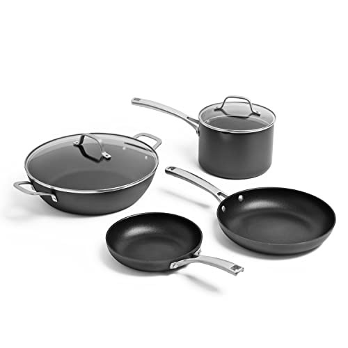 Calphalon Classic Hard-Anodized Nonstick 6-Piece Nonstick w/ AquaShield™