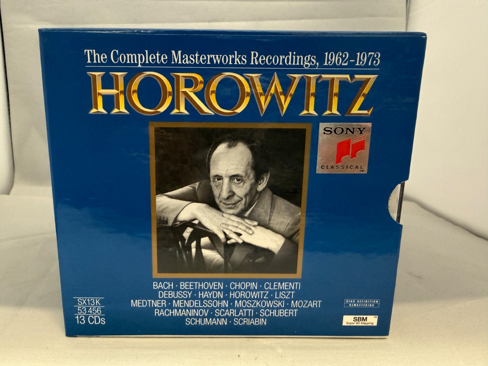 Vladimir Horowitz Complete Masterworks Recordings 1962-1973 13 CD Box Set Sony