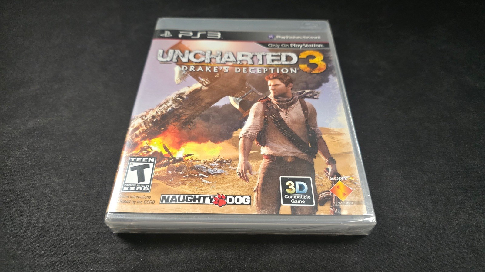 Uncharted 3: Drake\'s Deception NFR Sony Playstation 3 PS3 Brand New Sealed Uncharted 3: Drake\'s Deception NFR Sony Playstation 3 PS3 Brand New Sealed