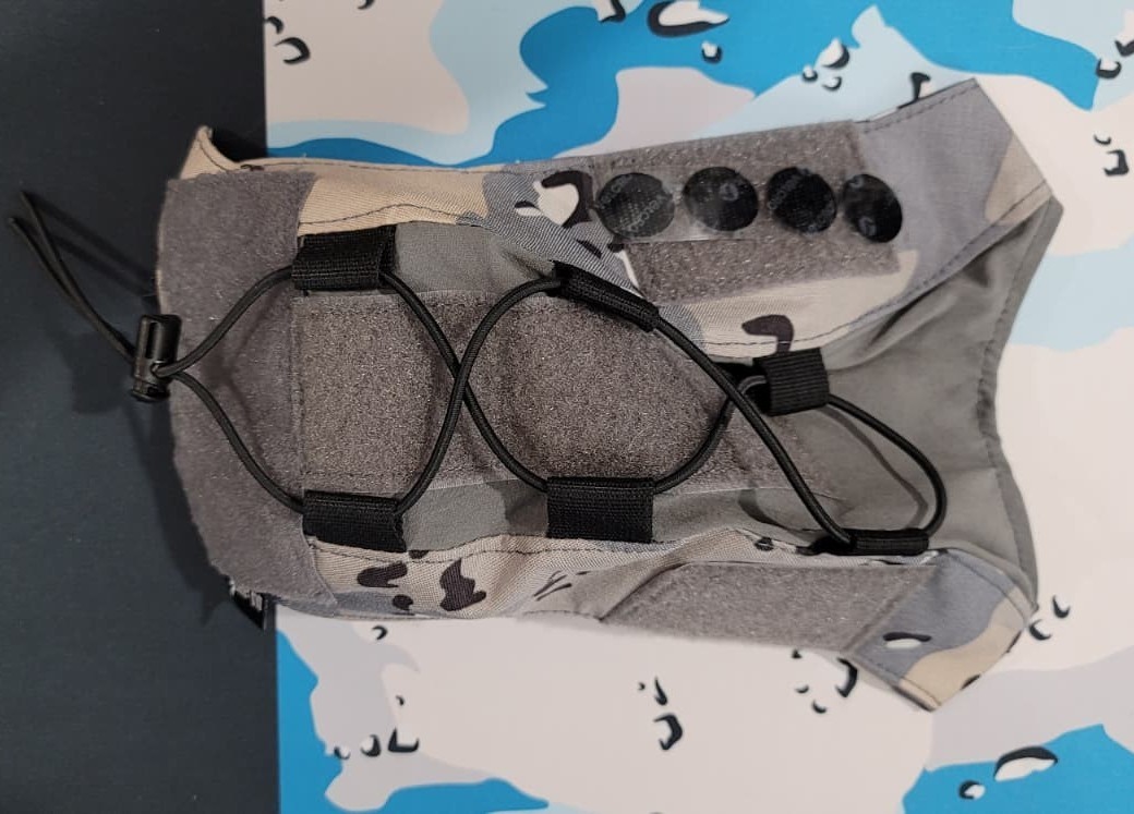 Qilo x Whitephosphor x Perroz Blueberry Choco Chip Helmet Cover Ops Core Large