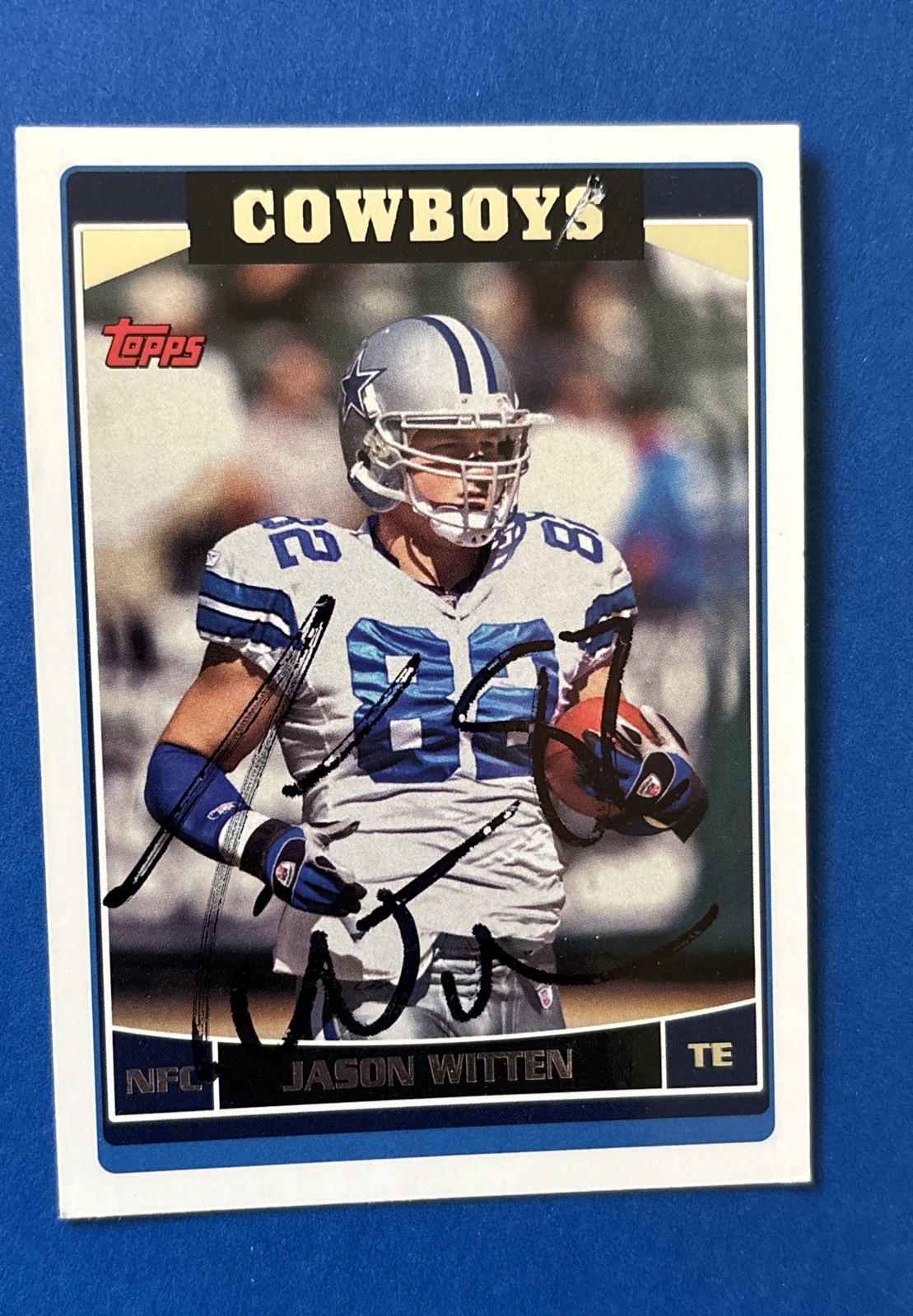 2006 Topps - Jason Witten #125 Autographed 2006 Topps - Jason Witten #125 Autographed
