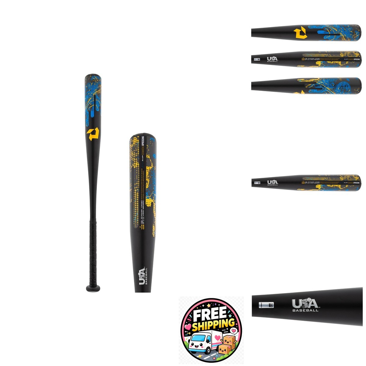 DeMarini 2022 Uprising (-11) USA Baseball Bat 26 inch / 15oz DeMarini 2022 Uprising (-11) USA Baseball Bat 26 inch / 15oz