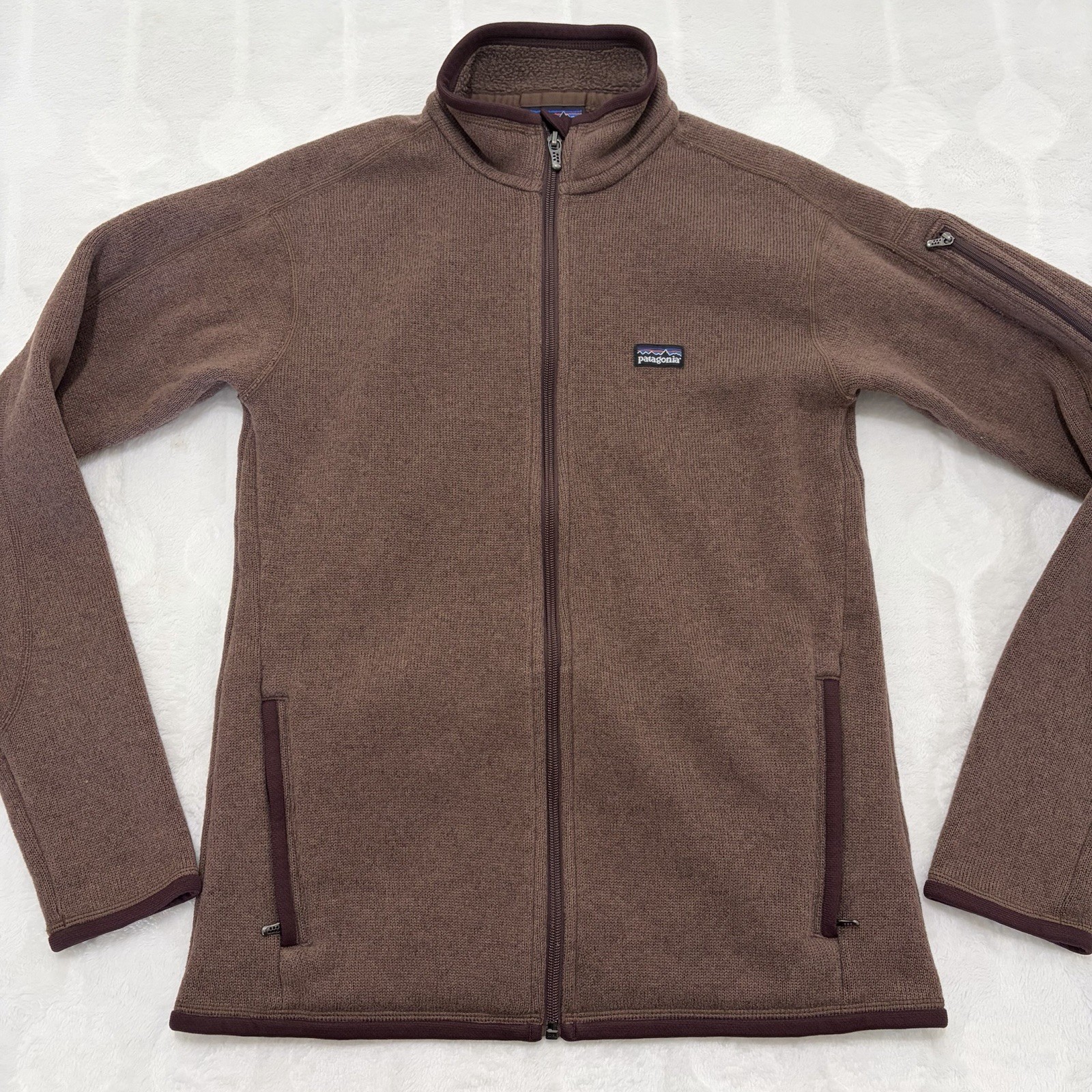 Patagonia Better Sweater Full Zip Women’s Medium Brown Hiking Outdoor Warm Cozy Patagonia Better Sweater Full Zip Women’s Medium Brown Hiking Outdoor Warm Cozy