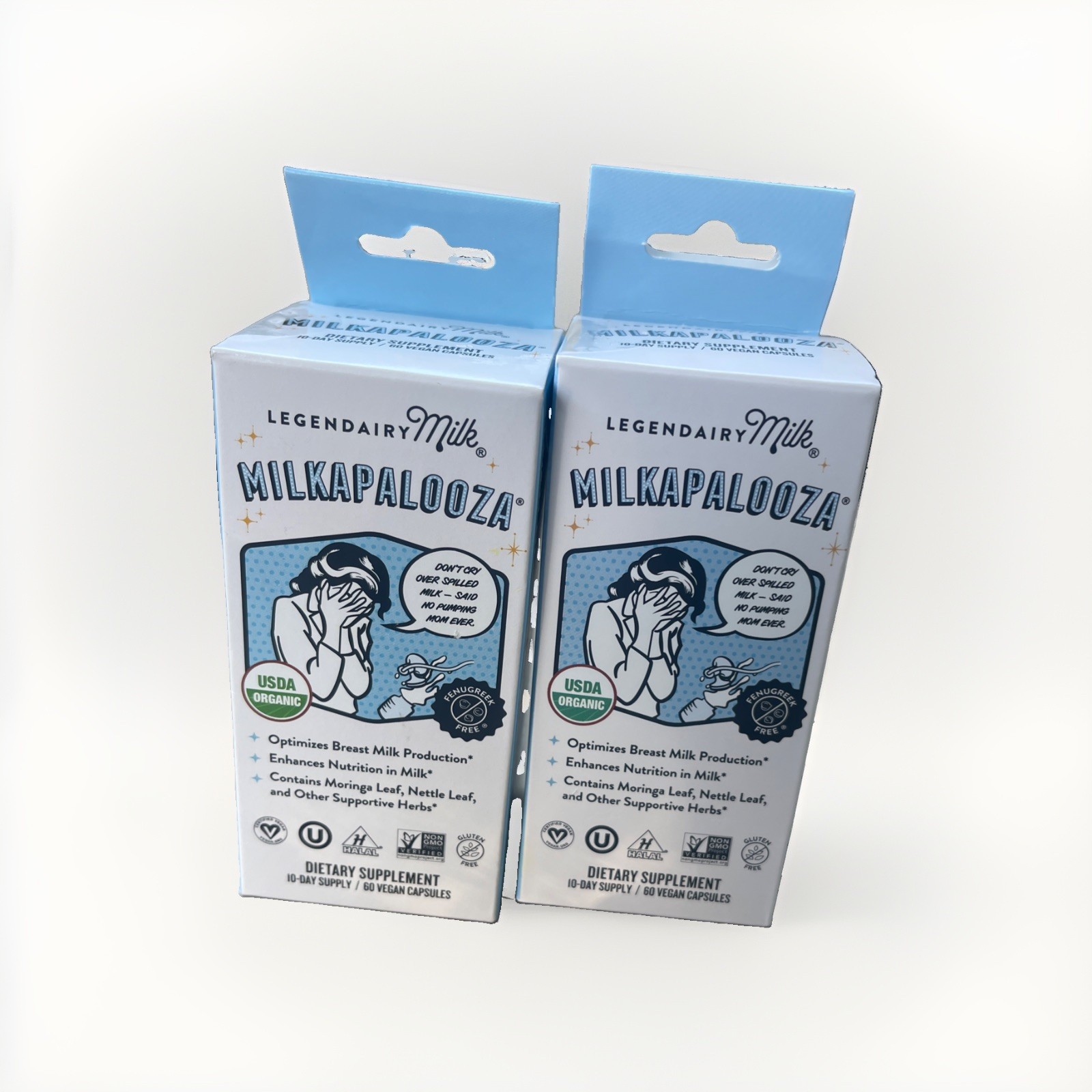 Legendairy Milk Milkapalooza 2 Packs Of 60 Capsules Sealed Exp: 6/2008 NIB Legendairy Milk Milkapalooza 2 Packs Of 60 Capsules Sealed Exp: 6/2008 NIB