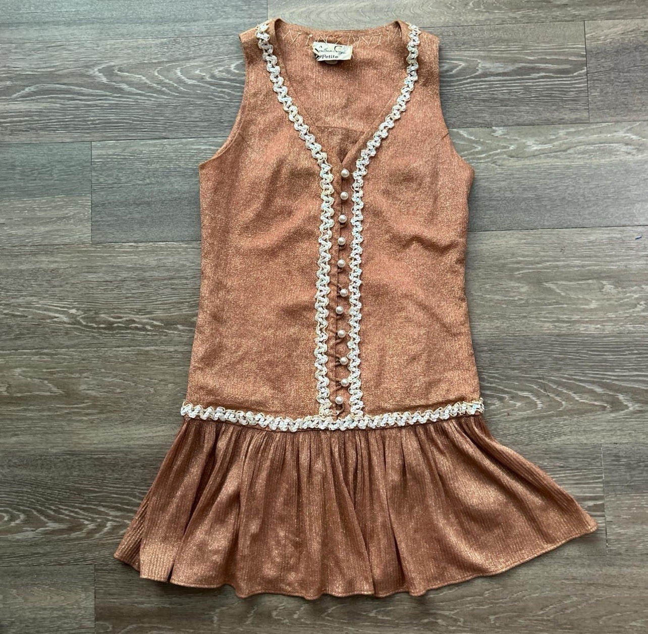 Vintage 1960’s Johnathan Logan Petite Drop Waist Mini Dress Vintage 1960’s Johnathan Logan Petite Drop Waist Mini Dress