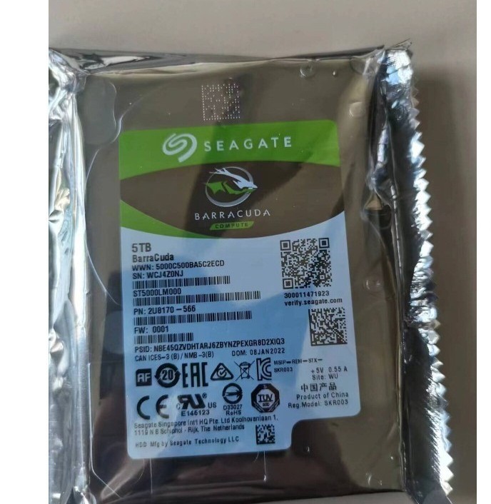 ST5000LM000 Seagate 5TB 5400RPM SATA 2.5 ST5000LM000 Seagate 5TB 5400RPM SATA 2.5