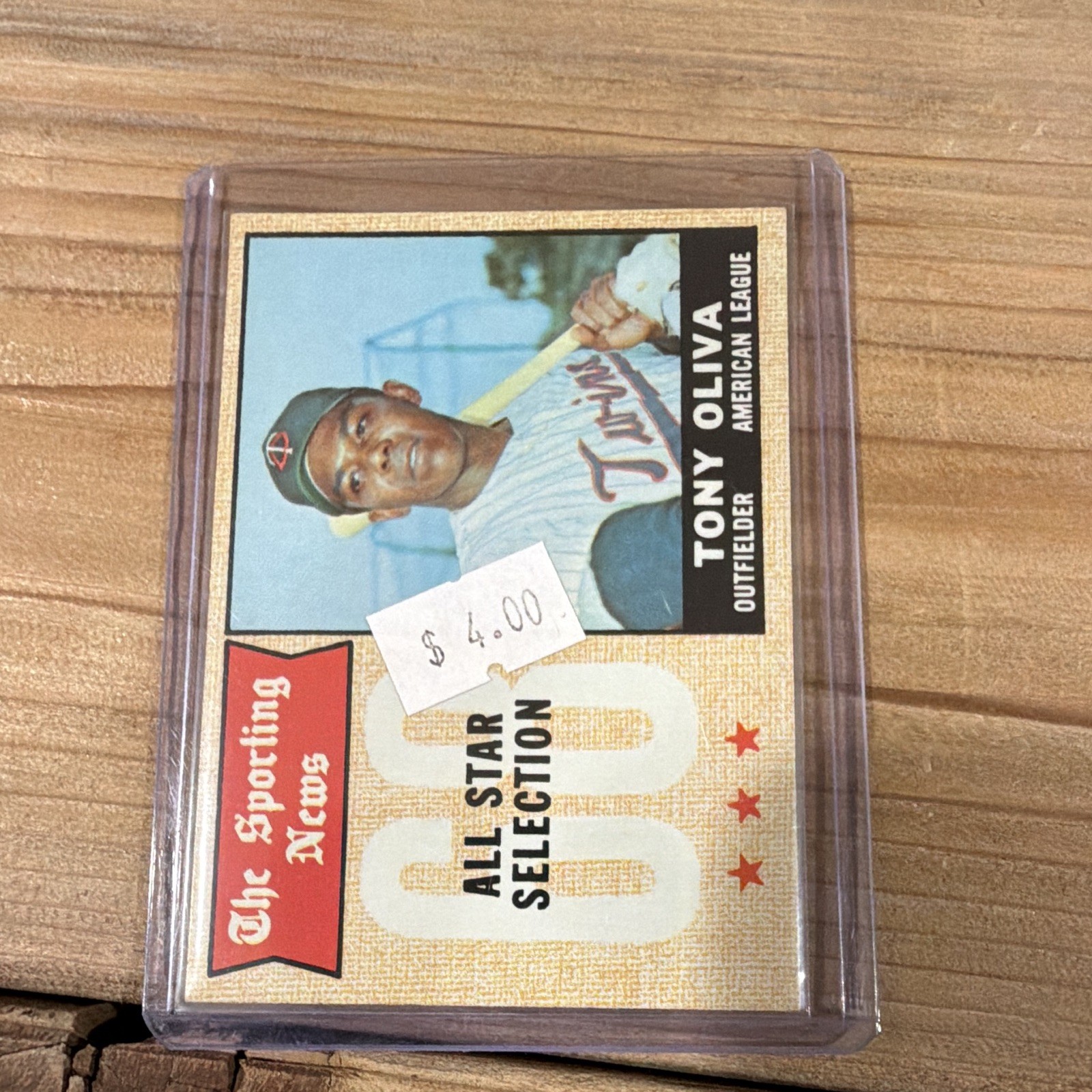 1968 Topps - Sporting News All-Stars Tony Oliva #371 1968 Topps - Sporting News All-Stars Tony Oliva #371