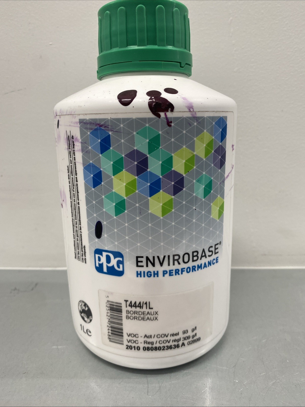 PPG ENVIROBASE T444/1L BORDEAUX TONER PPG ENVIROBASE T444/1L BORDEAUX TONER