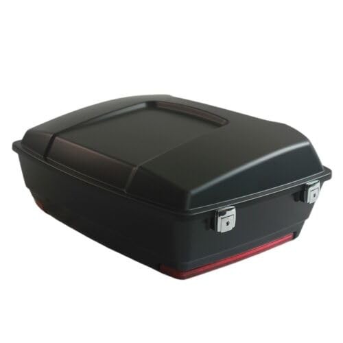 Denim Black Chopped Tour Pack Trunk for Touring 1993-2013