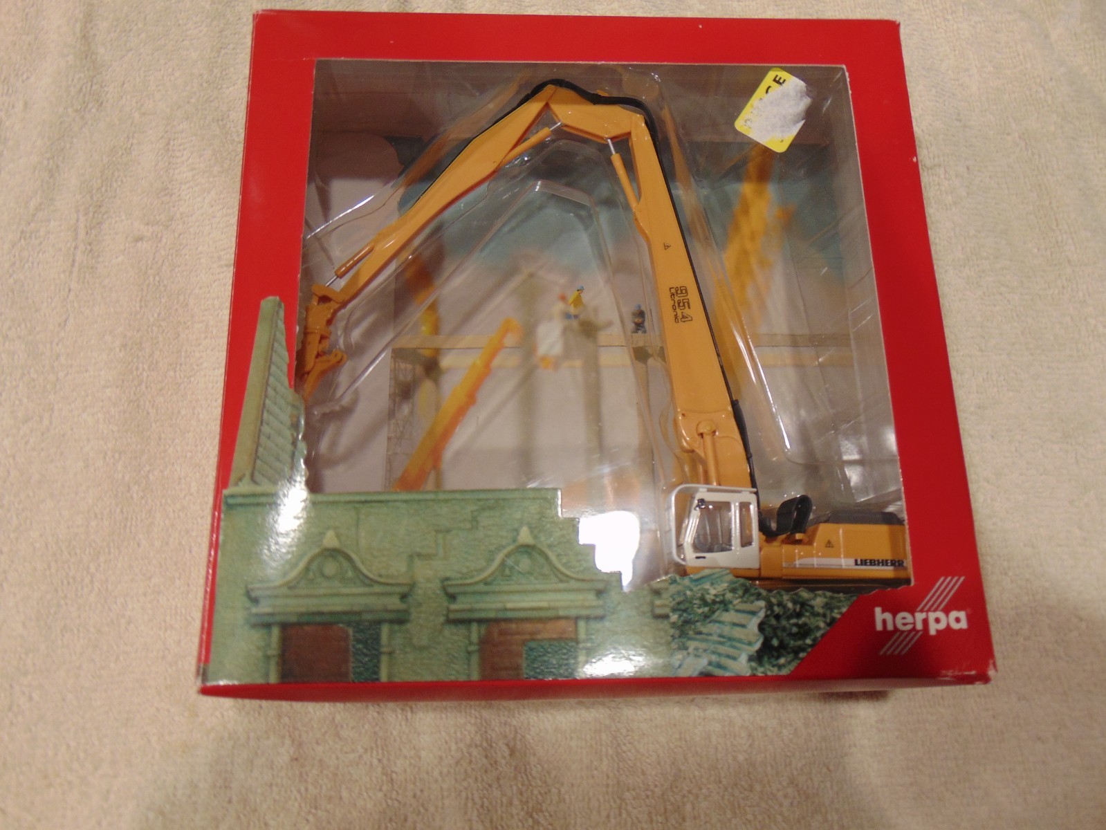 Herpa NEW HO 1/87 Scale Liebherr R954 Excavator Crawler with Demolition Claw