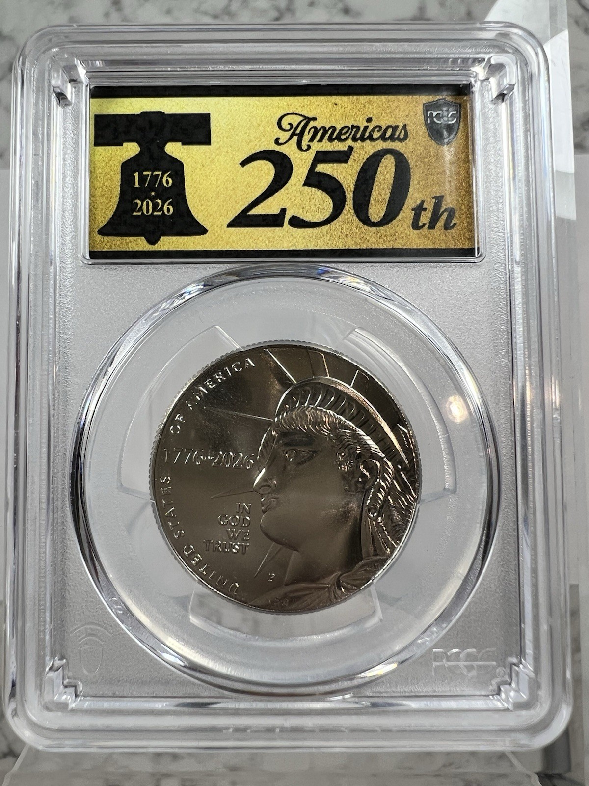 2026-P Enduring Liberty Half Dollar PCGS MS67 250th Label 50C 250th 2