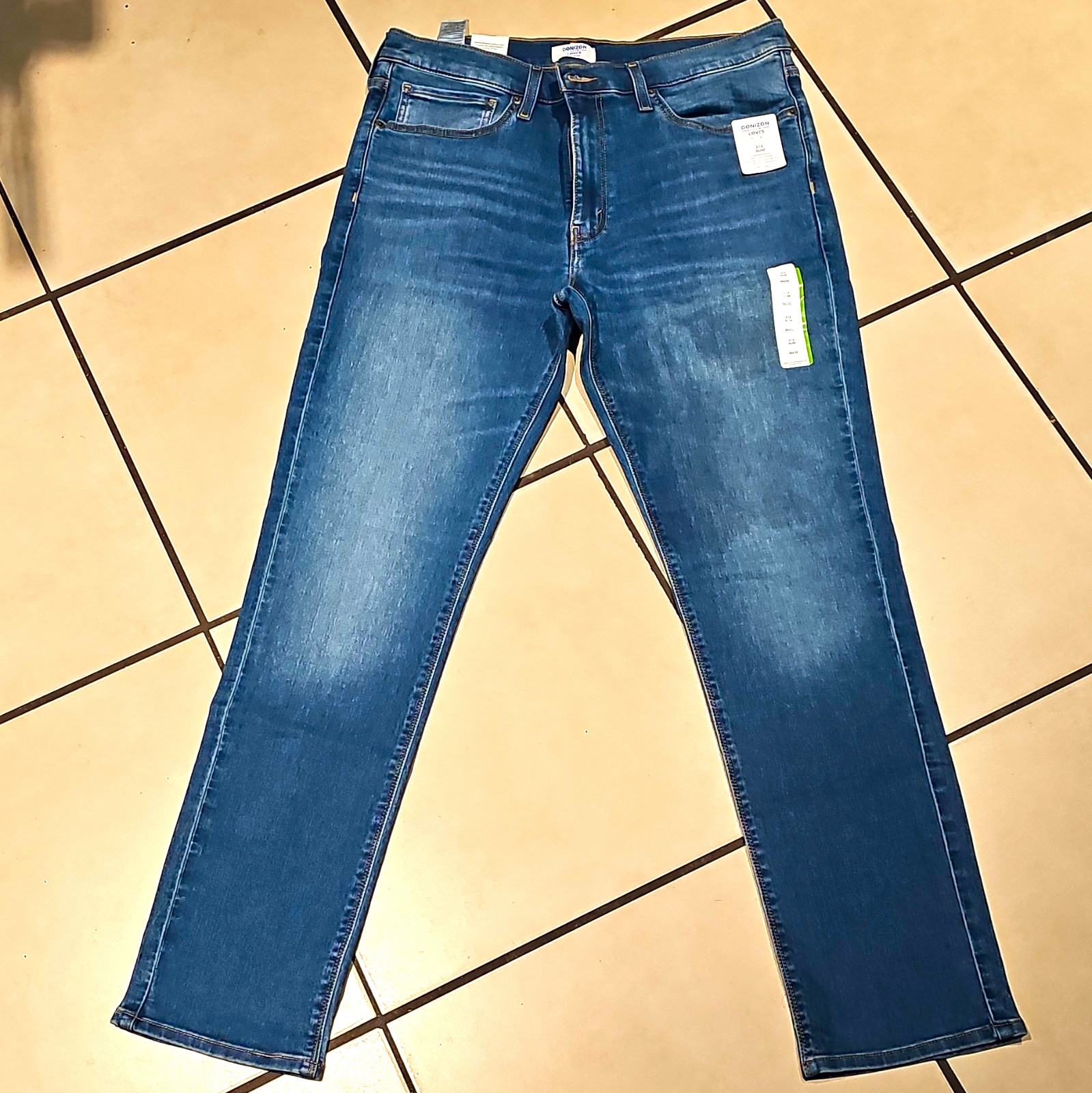 Denizen from Levi\'s 216 Slim Straight Men\'s Blue Denim Jeans Mid Rise 36x32 NWT