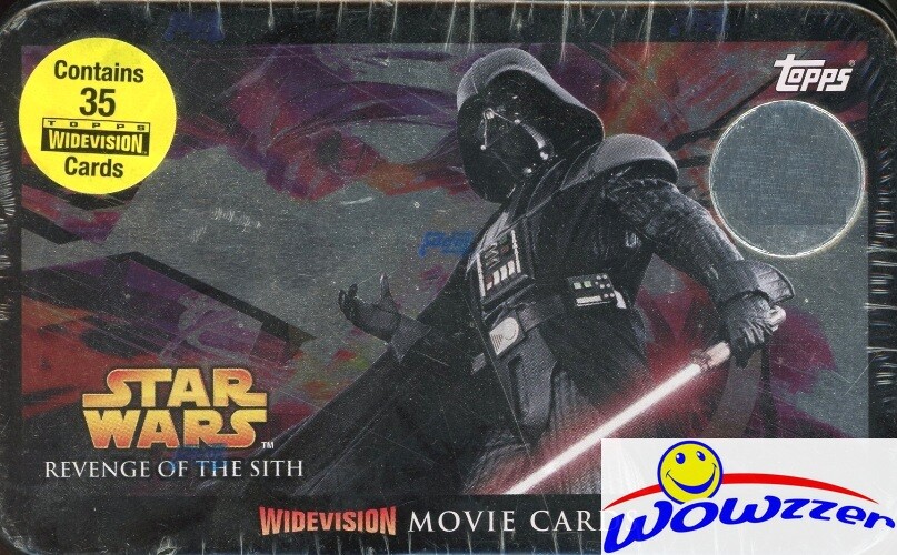 2005 Topps Revenge of the Sith Movie Factory Sealed Collectors Tin-35 Cards 