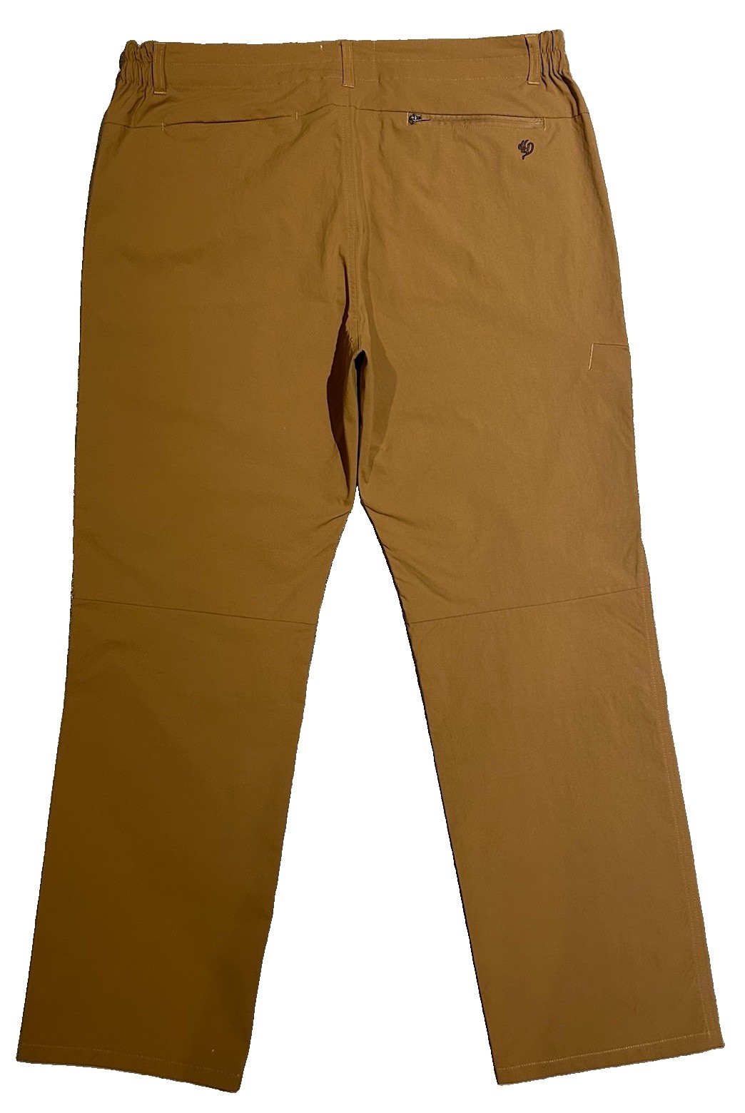 Duck Camp Nylon Blend “Drifter Pants” Men’s XL Pintail Brown Zip Pockets MINT