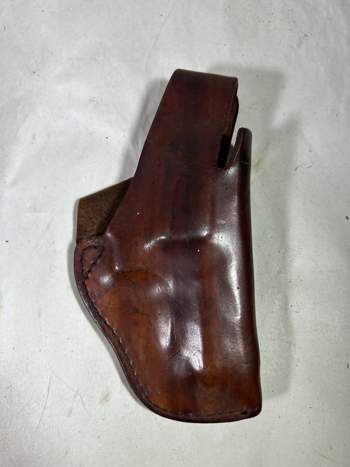 Vintage Mr Comfort Brown Leather Holster Pistol Snap Gun Hand Stamped NY Vintage Mr Comfort Brown Leather Holster Pistol Snap Gun Hand Stamped NY