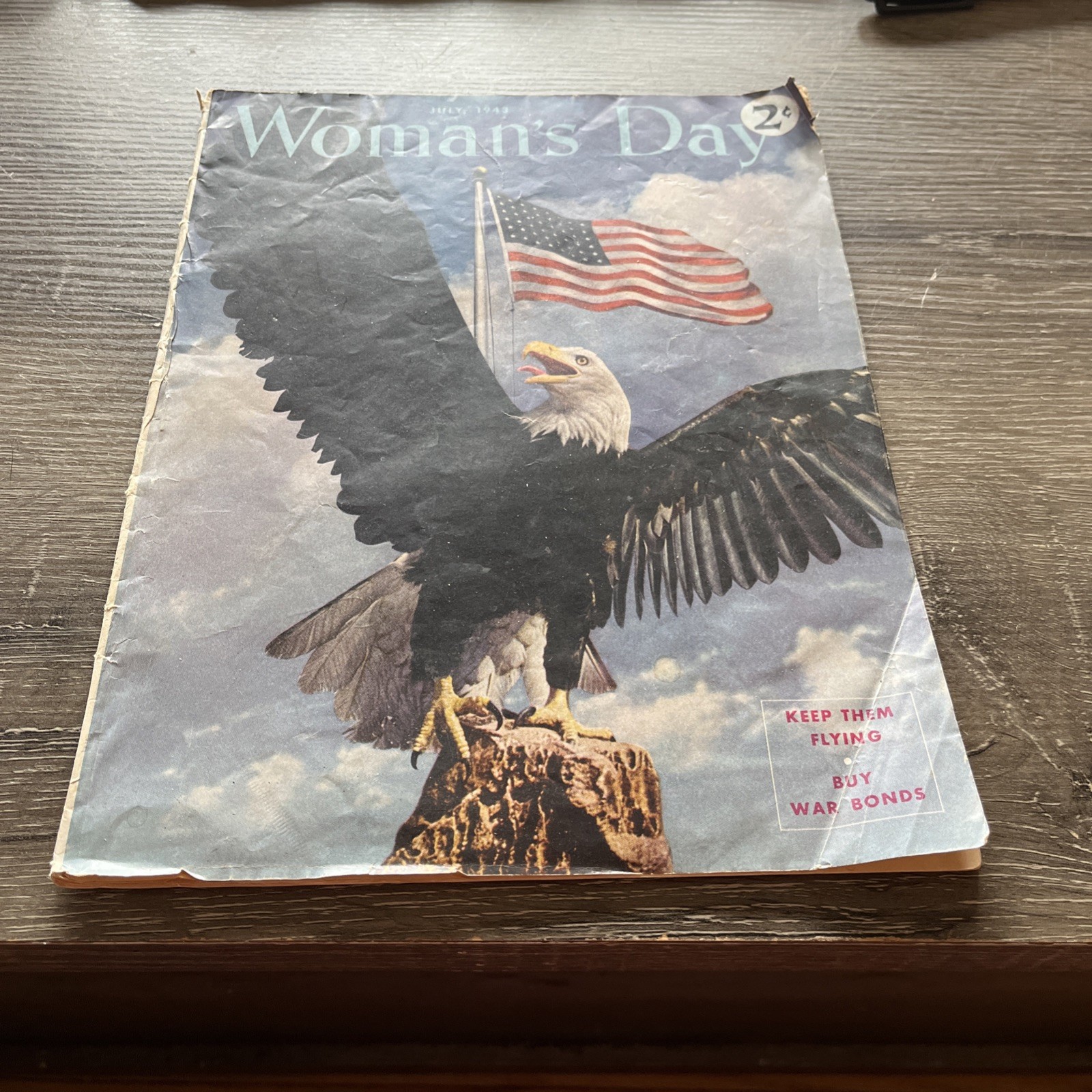 Woman’s Day- July, 1943- Eagle Cover
