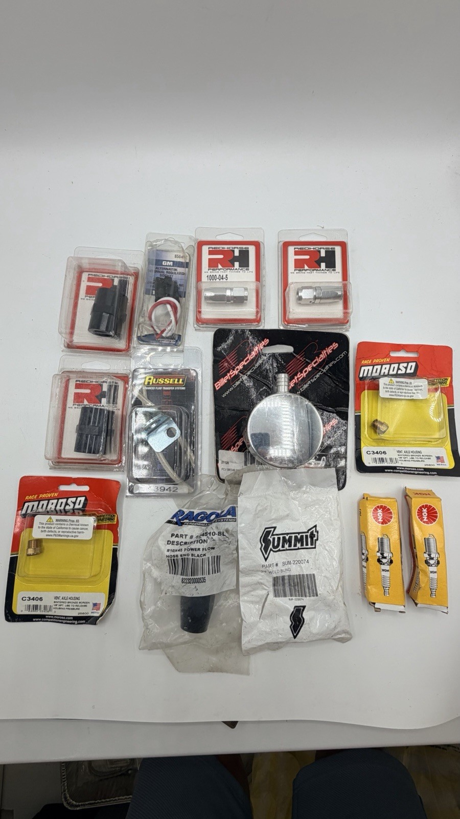 Redhorse Fragola Moroso Russell AN Fittings Performance Parts Lot – Lot #07 Redhorse Fragola Moroso Russell AN Fittings Performance Parts Lot – Lot #07