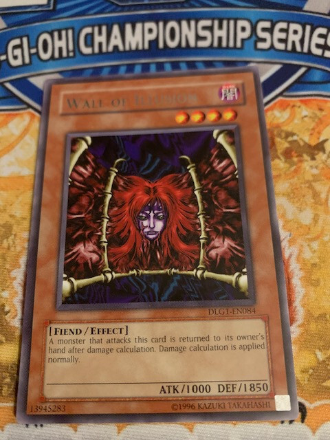 YUGIOH  Wall of Illusion - DLG1-EN084 NM NEVER PLAYED