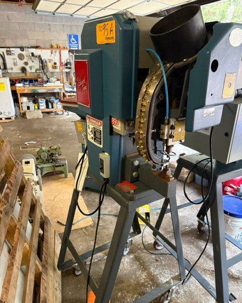 EDWARD SEGAL G2R92 - AUTOMATIC GROMMET MACHINE with TOP AUTO FEED