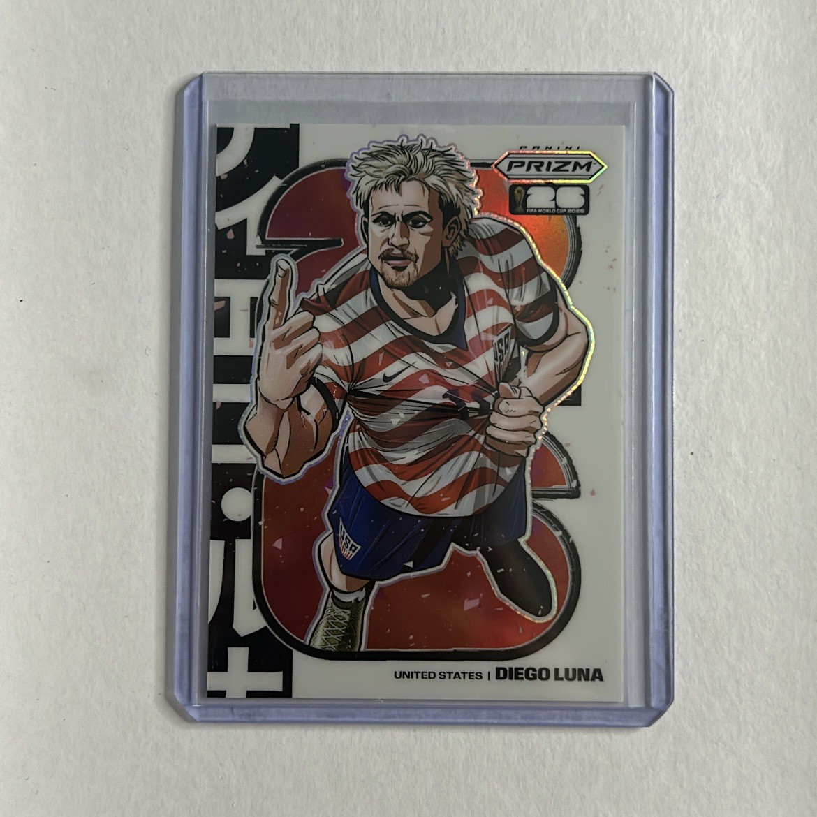 2026 Panini Prizm Diego Luna USA Manga Case Hit Insert SSP #19