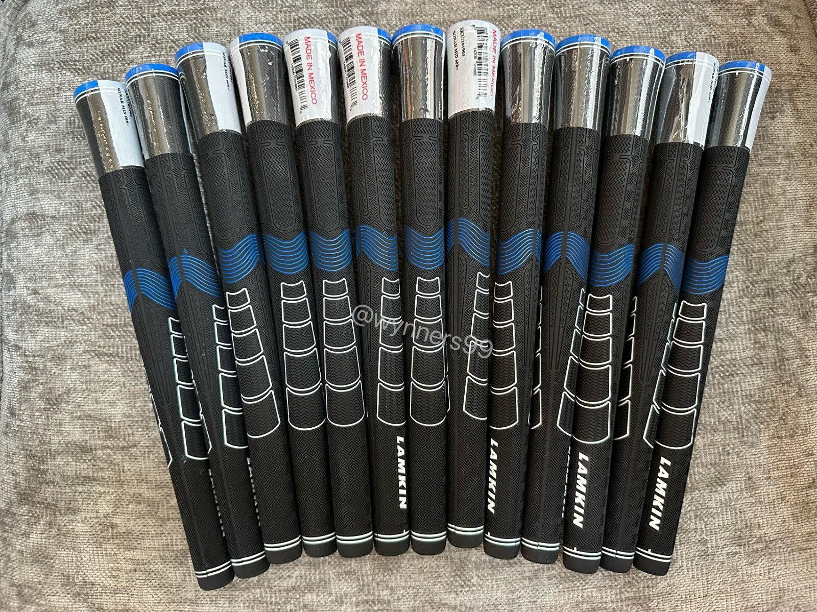 13pcs Lamkin Sonar Plus Golf Club Grips CORE .600