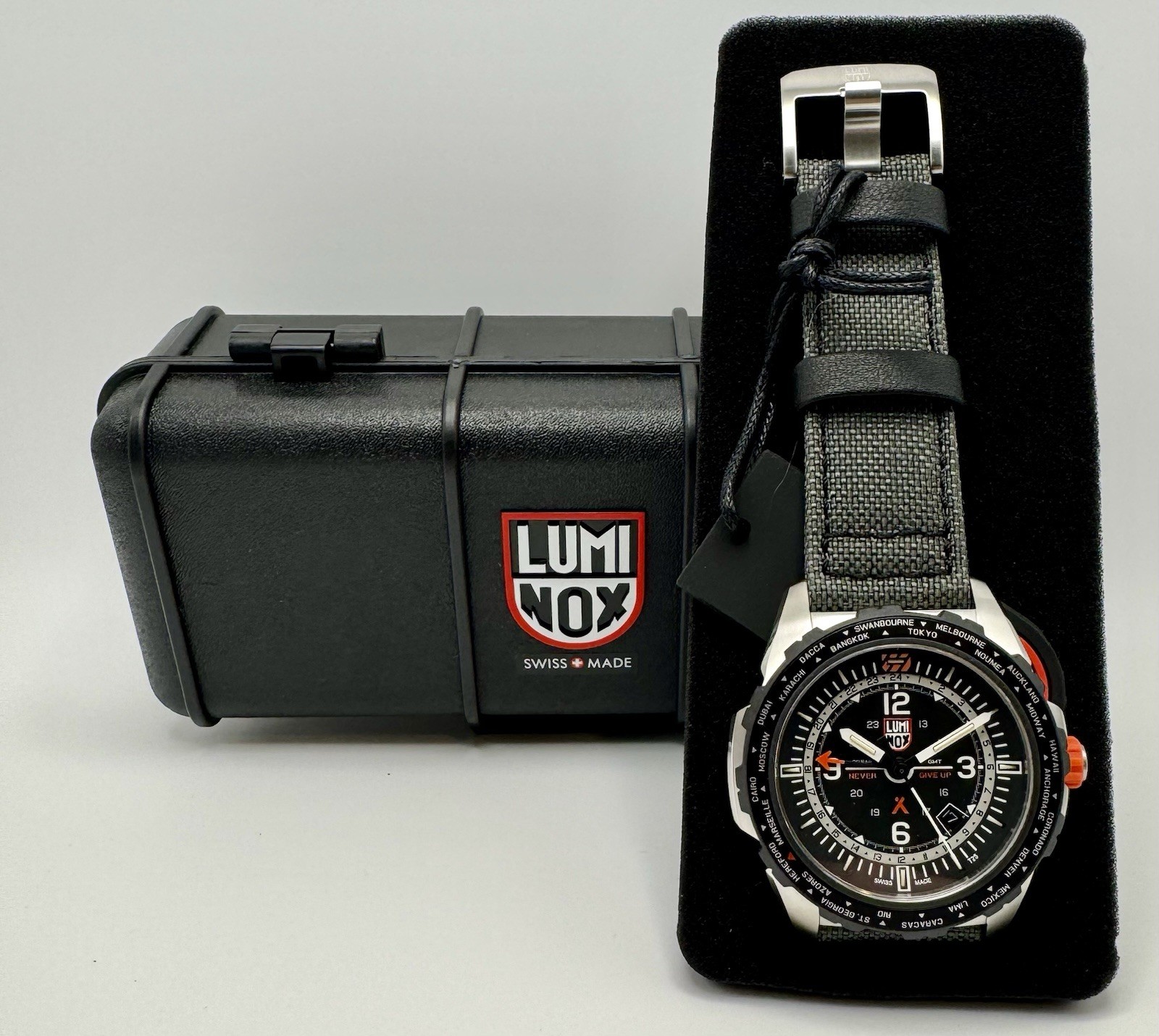 Luminox Bear Grylls Survival AIR GMT XB.3761 45mm Swiss Watch New Box Tags