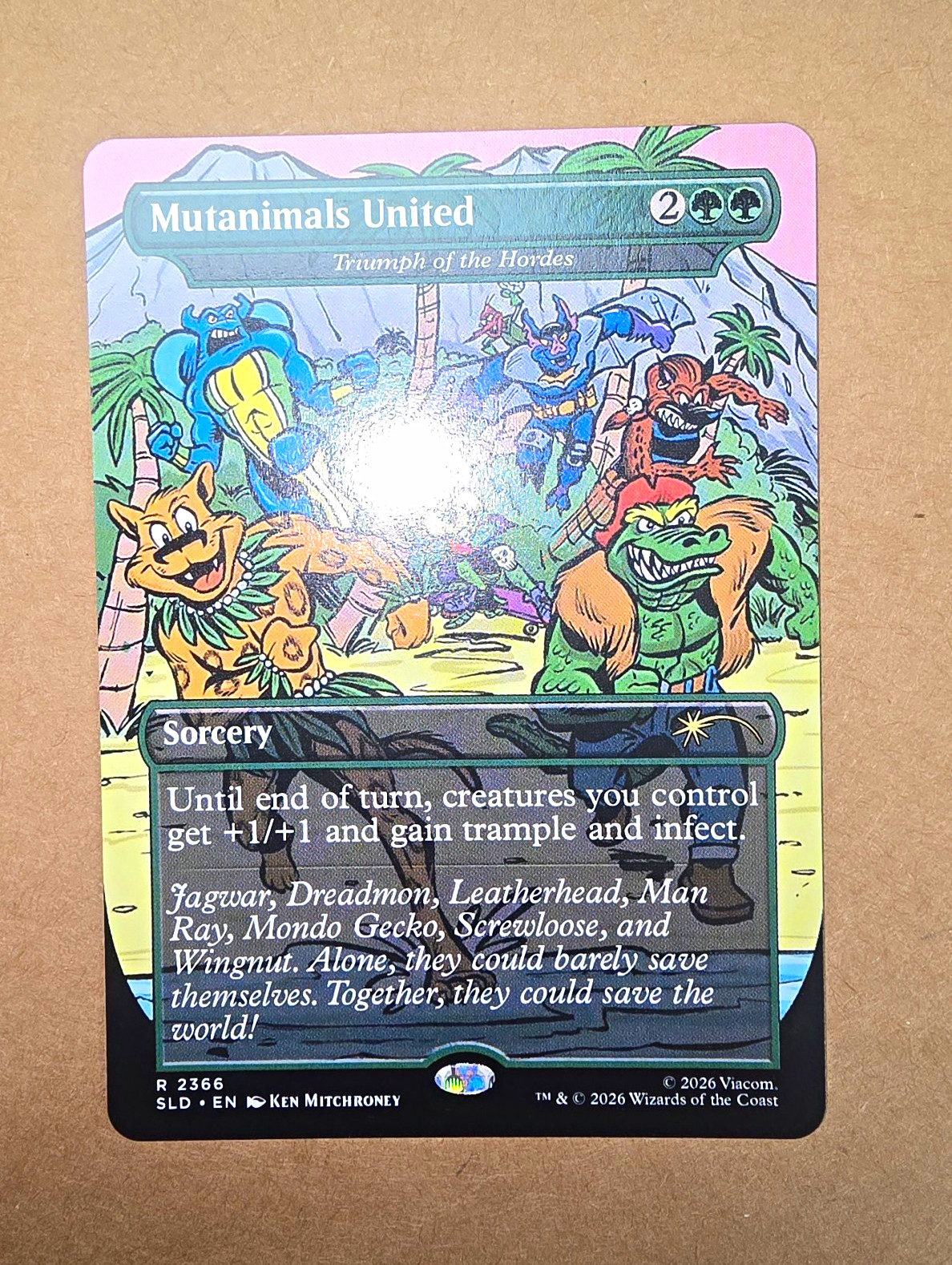 MTG SLD Mutanimals United #2366 NF NM/M