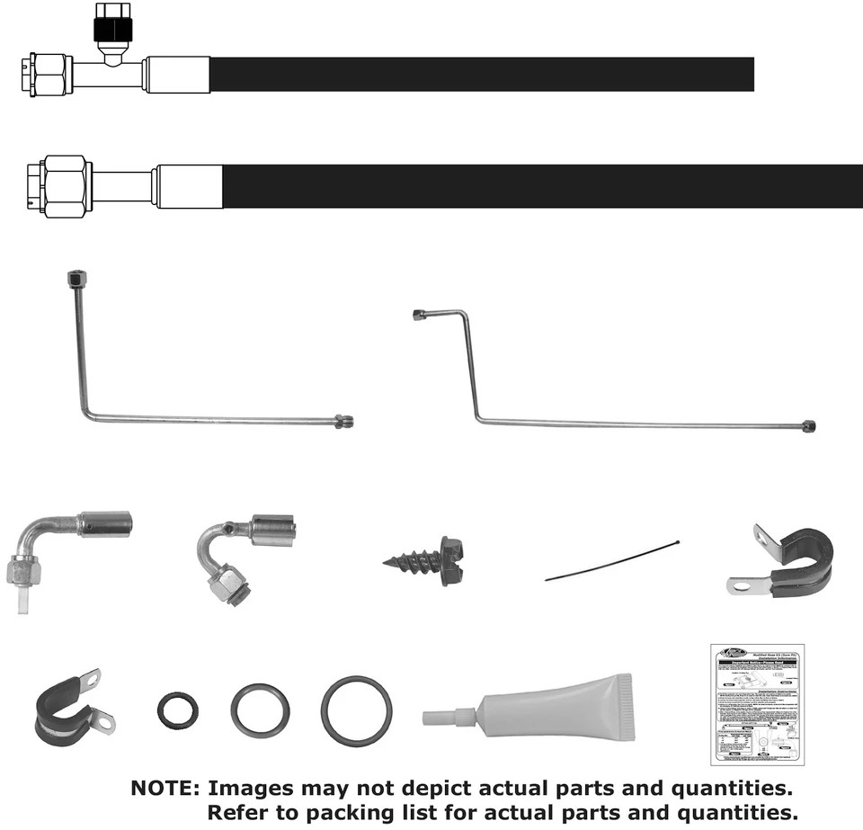 Vintage Air 1981-87 Chevrolet Pickup SureFit® Reduced Barrier MODIFIED Hose Kit