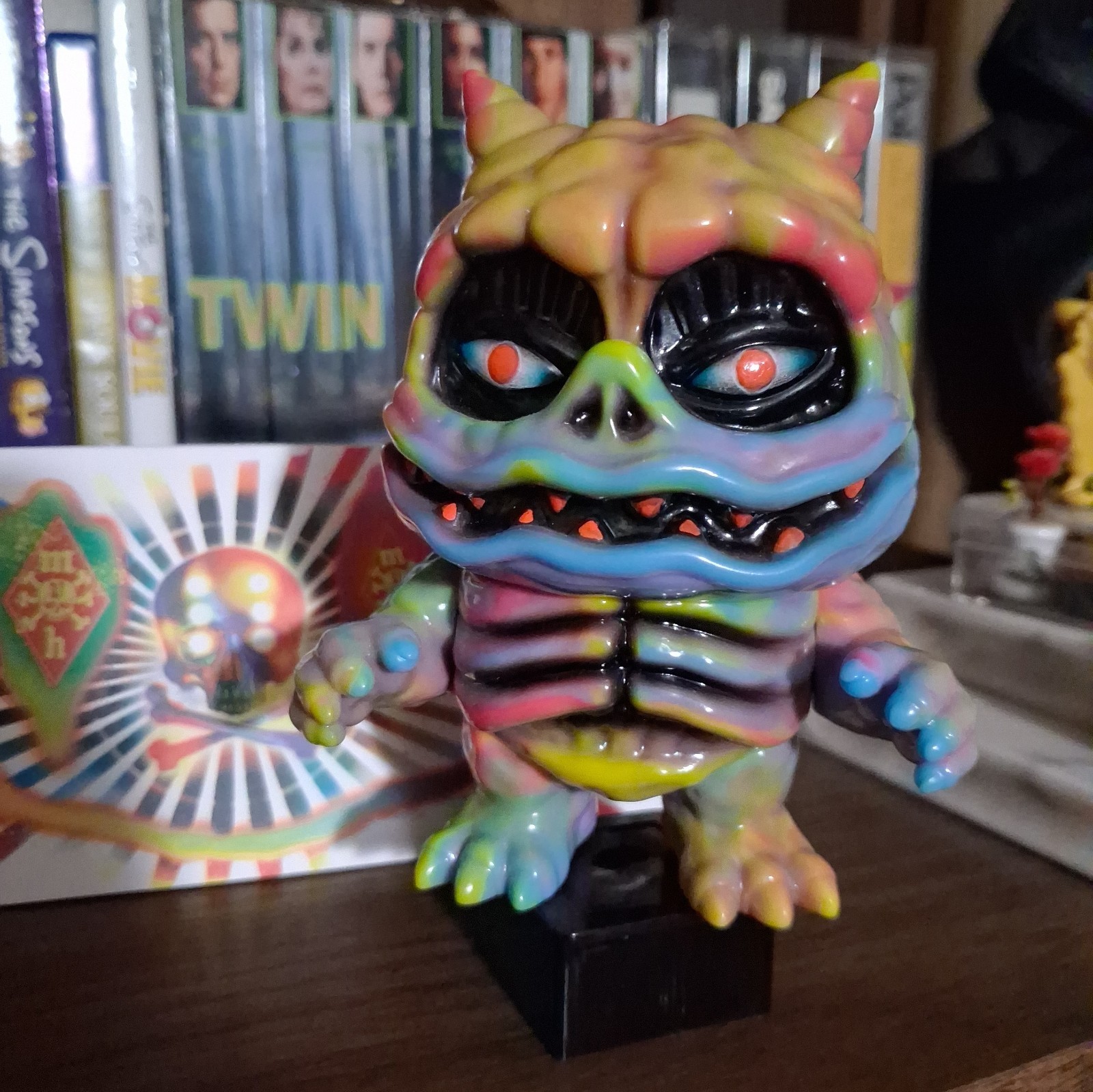 Death DX Chibi - Artist Painted - Mutant Vinyl Hardcore / MVH x Unbox w/ Header Death DX Chibi - Artist Painted - Mutant Vinyl Hardcore / MVH x Unbox w/ Header