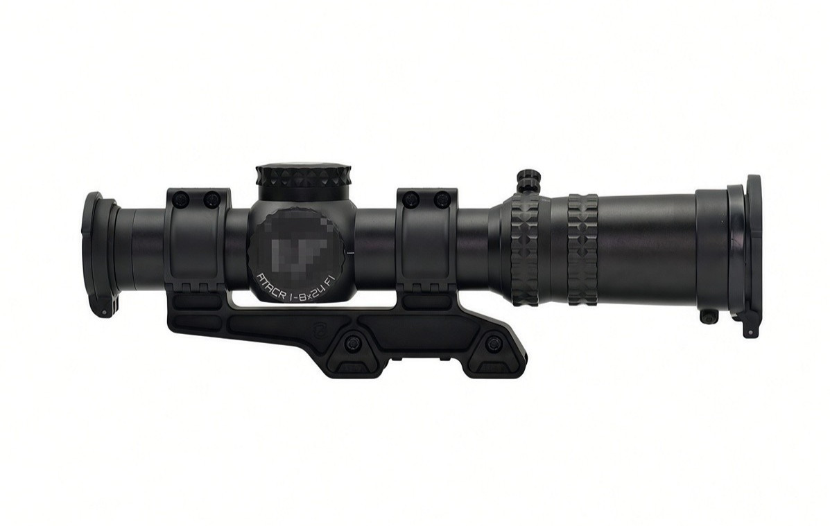 EvolutionGear ATACR 1-8X24 Short FFP 34mm LPVO Scope with Summit 1.7'' Mount BK