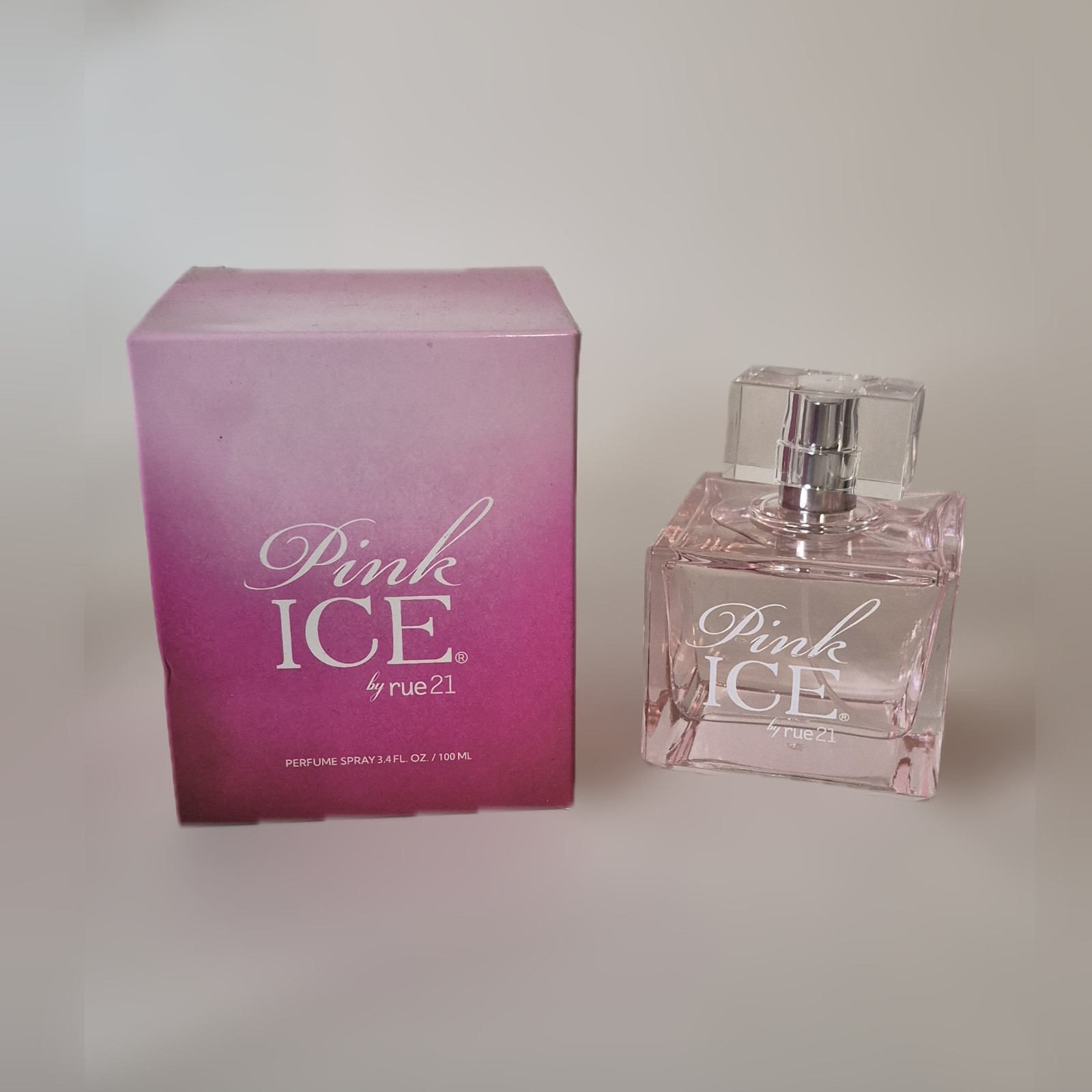 Rue21 Pink Ice Eau de Parfum Women\'s Perfume Spray 3.4 fl oz 100 ml New Box
