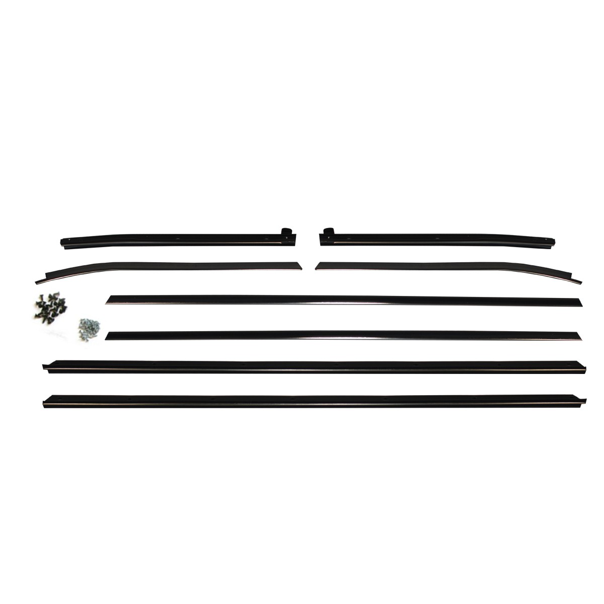 Window Fuzzies Felt Rubber Seal Inside and Outside 1967-72 Pontiac Lemans GTO