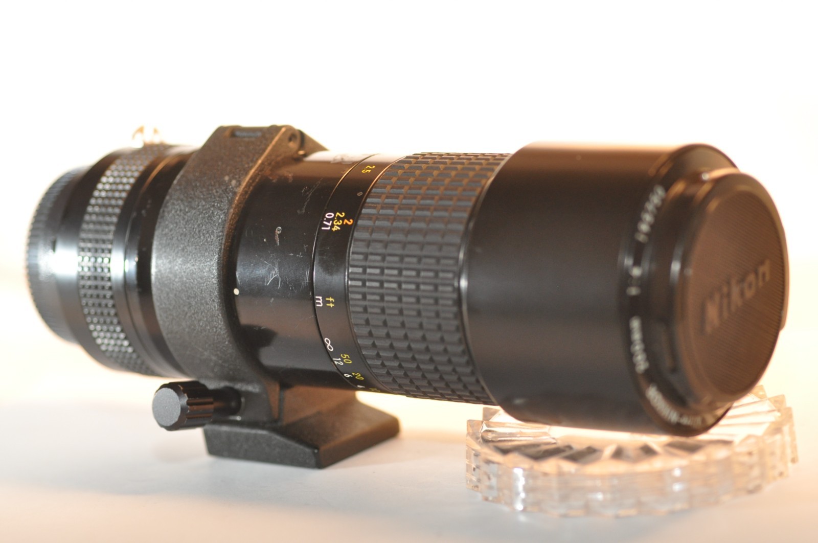 Nikon Micro Nikkor 200mm F/4 AI PRIME MACRO lens for F2 FG FA FM2N F3 FE2 F5 DF