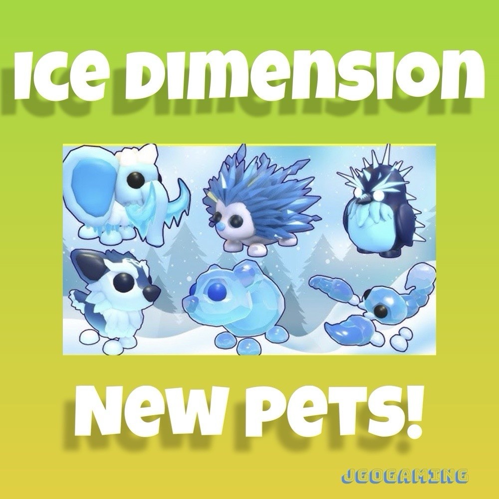 Ice Dimension Pets and Bait Adopt Today **Trusted Seller**