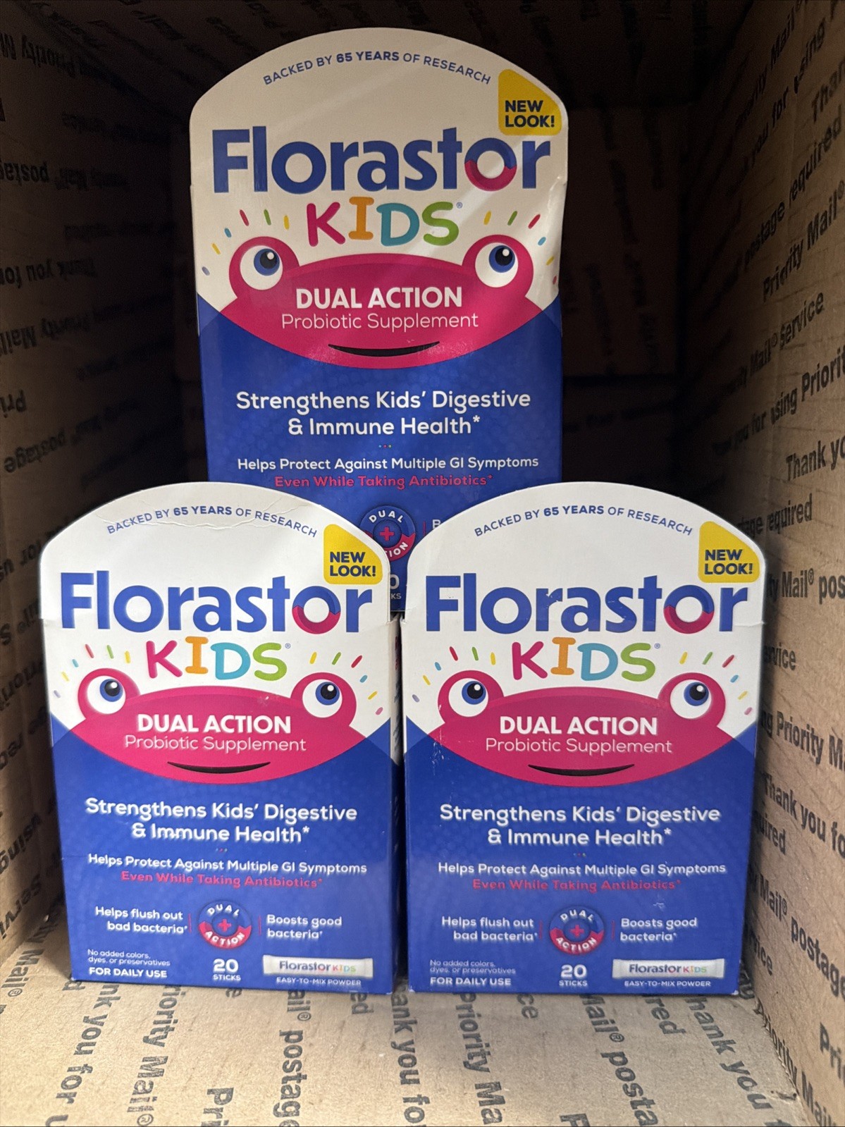 3x Florastor Digestive Immune Health Kids Dual Action Probiotic 20 Sticks 11/27+ 3x Florastor Digestive Immune Health Kids Dual Action Probiotic 20 Sticks 11/27+