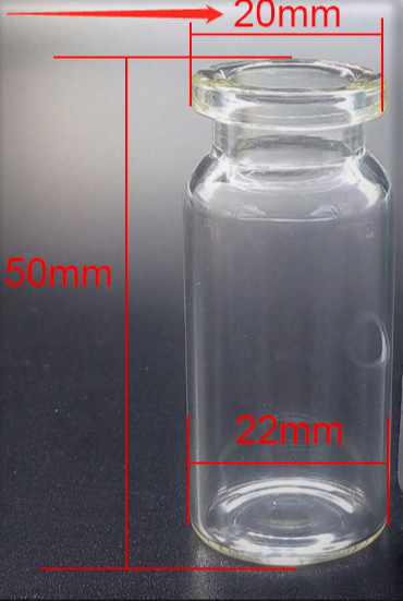 1200PCS Lab 10ml Clear Vials+1200, 20mm Silver Crimp top with Beveled Edge B1 1200PCS Lab 10ml Clear Vials+1200, 20mm Silver Crimp top with Beveled Edge B1