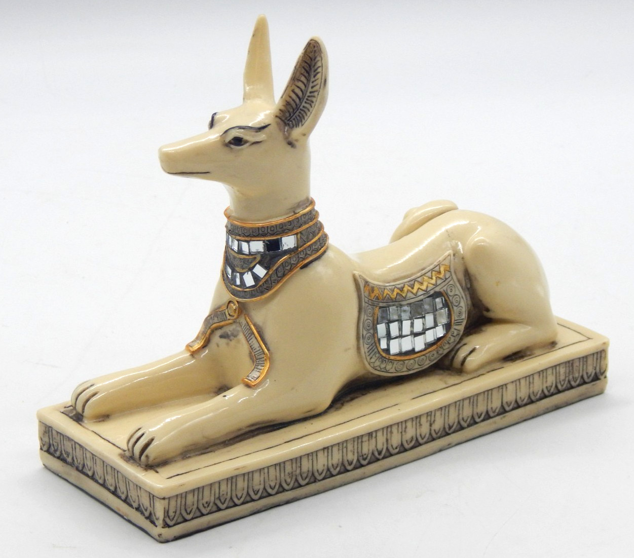 Vintage Egyptian God Anubis Statue 6\
