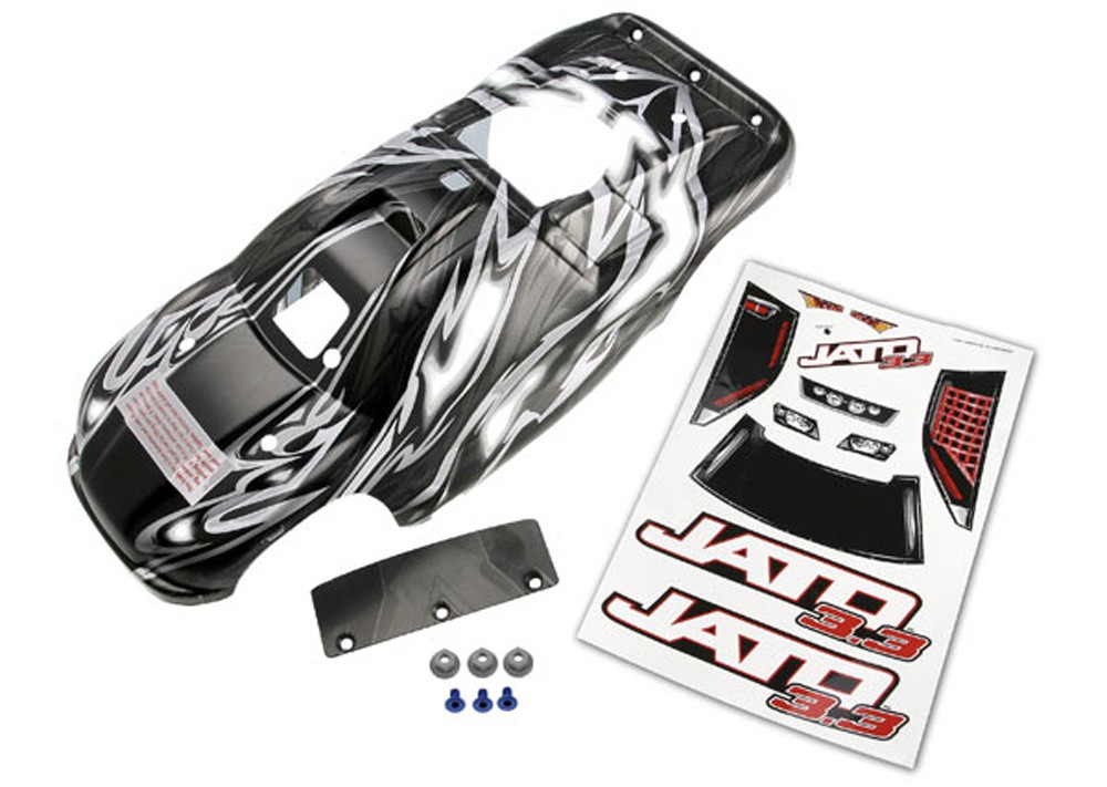 Traxxas 511R - Jato 3.3 Pre-Cut Body, ProGraphix