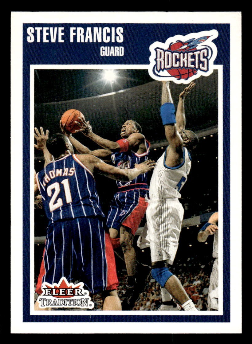 2002-03 Fleer Tradition - Steve Francis #183 Houston Rockets