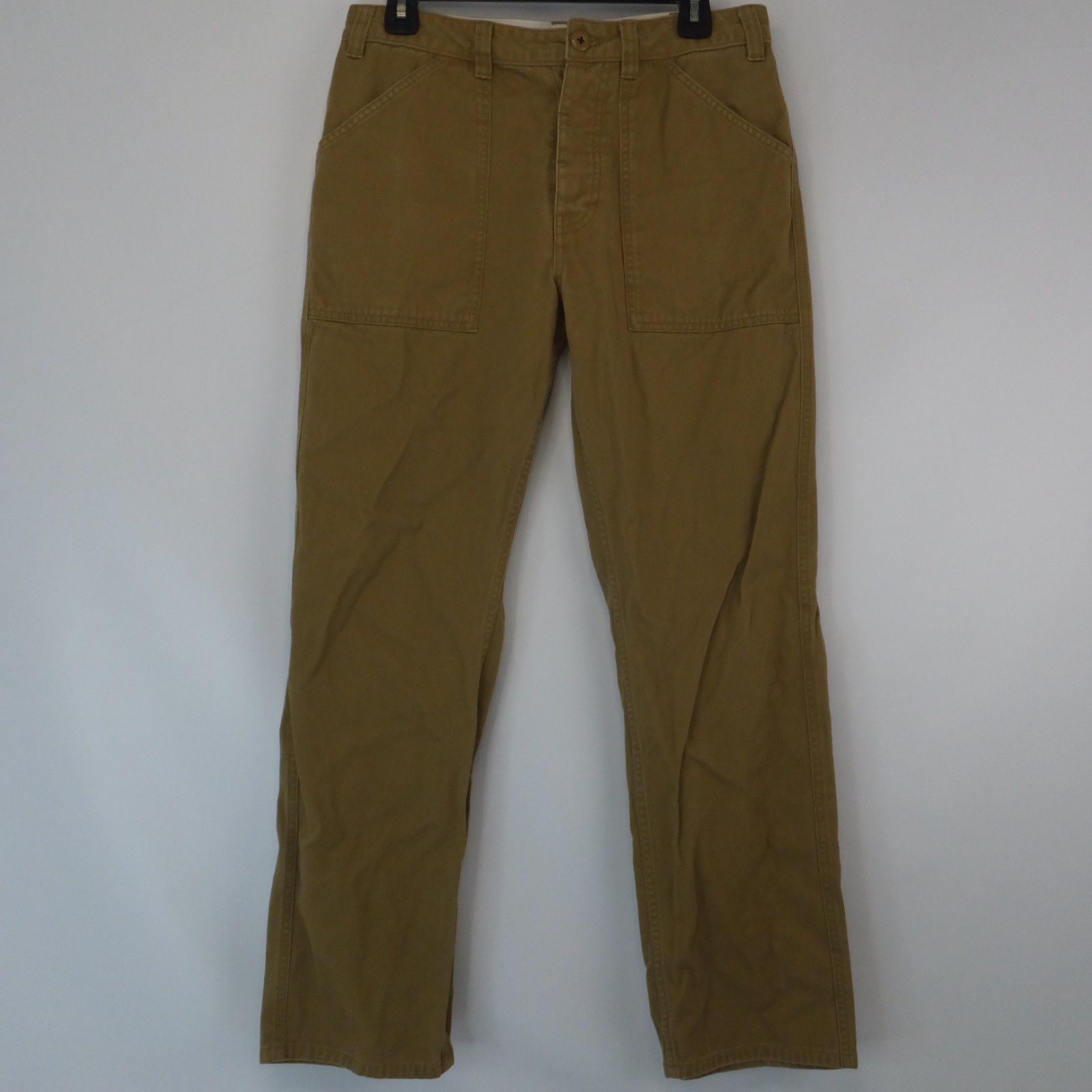 Men\'s Topo Designs Field Fatigue Pants 32x29 Brown Khaki Organic Cotton Workwear Men\'s Topo Designs Field Fatigue Pants 32x29 Brown Khaki Organic Cotton Workwear