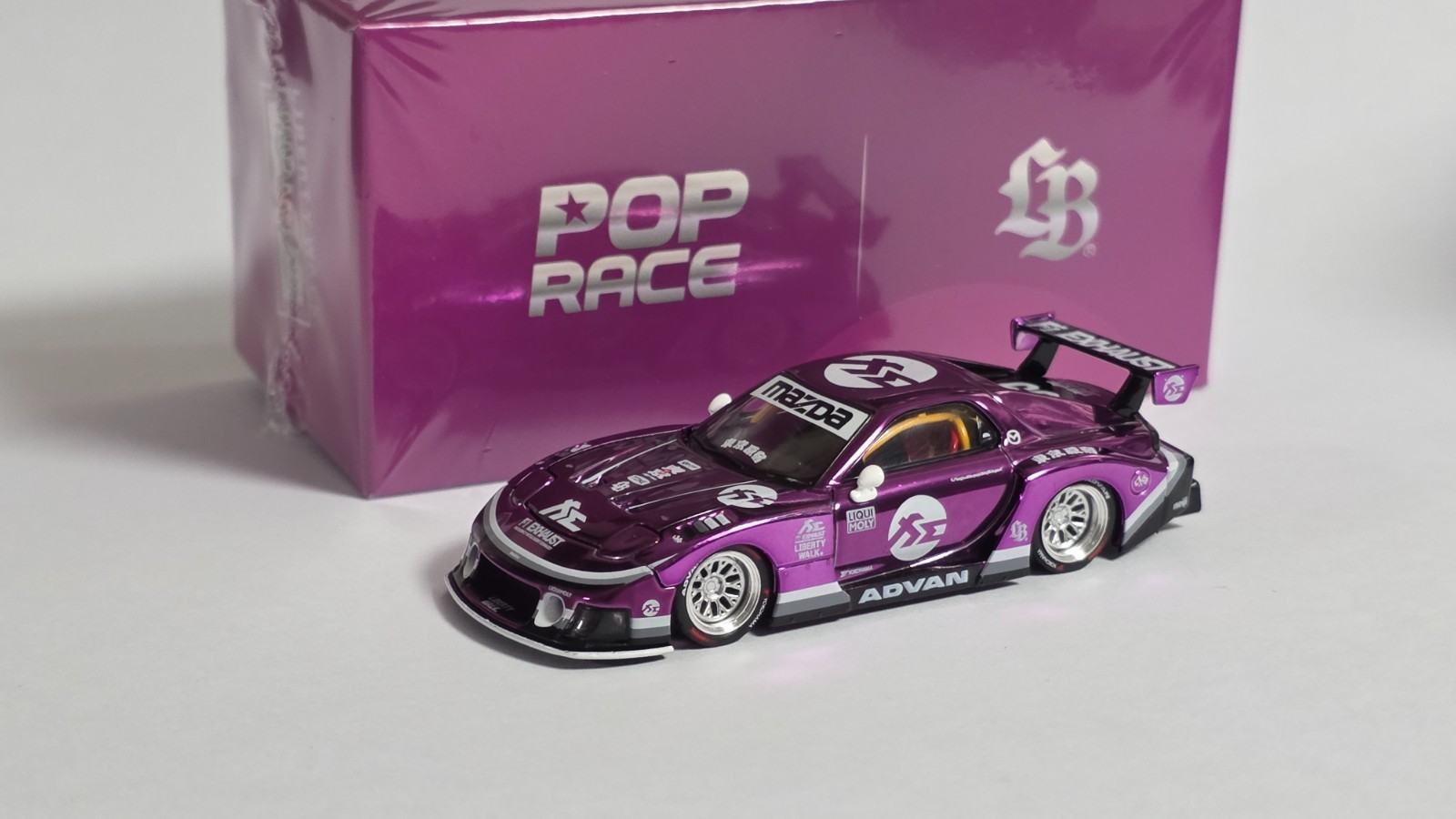 1:64 Pop Race Mazda RX-7 FD3S LB Super Silhouette Hong Kong Toy car Salon 2026
