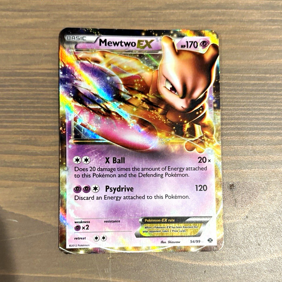 The Pokémon Company Mewtwo EX 54/99 Next Destinies Full Art Holo ENG UR