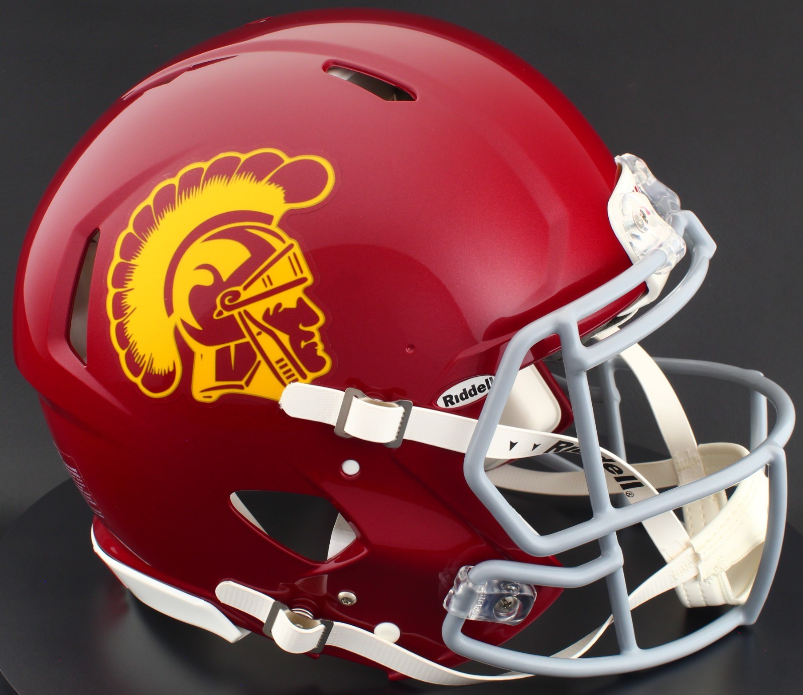 USC Trojans Riddell Speed Full Size Authentic NCAA Football Helmet USC Trojans Riddell Speed Full Size Authentic NCAA Football Helmet