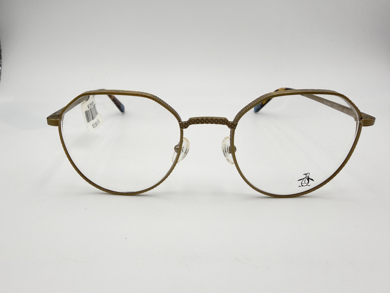 Penguin Eyeglasses The Hogan AG 50 20 145 Antique Gold new