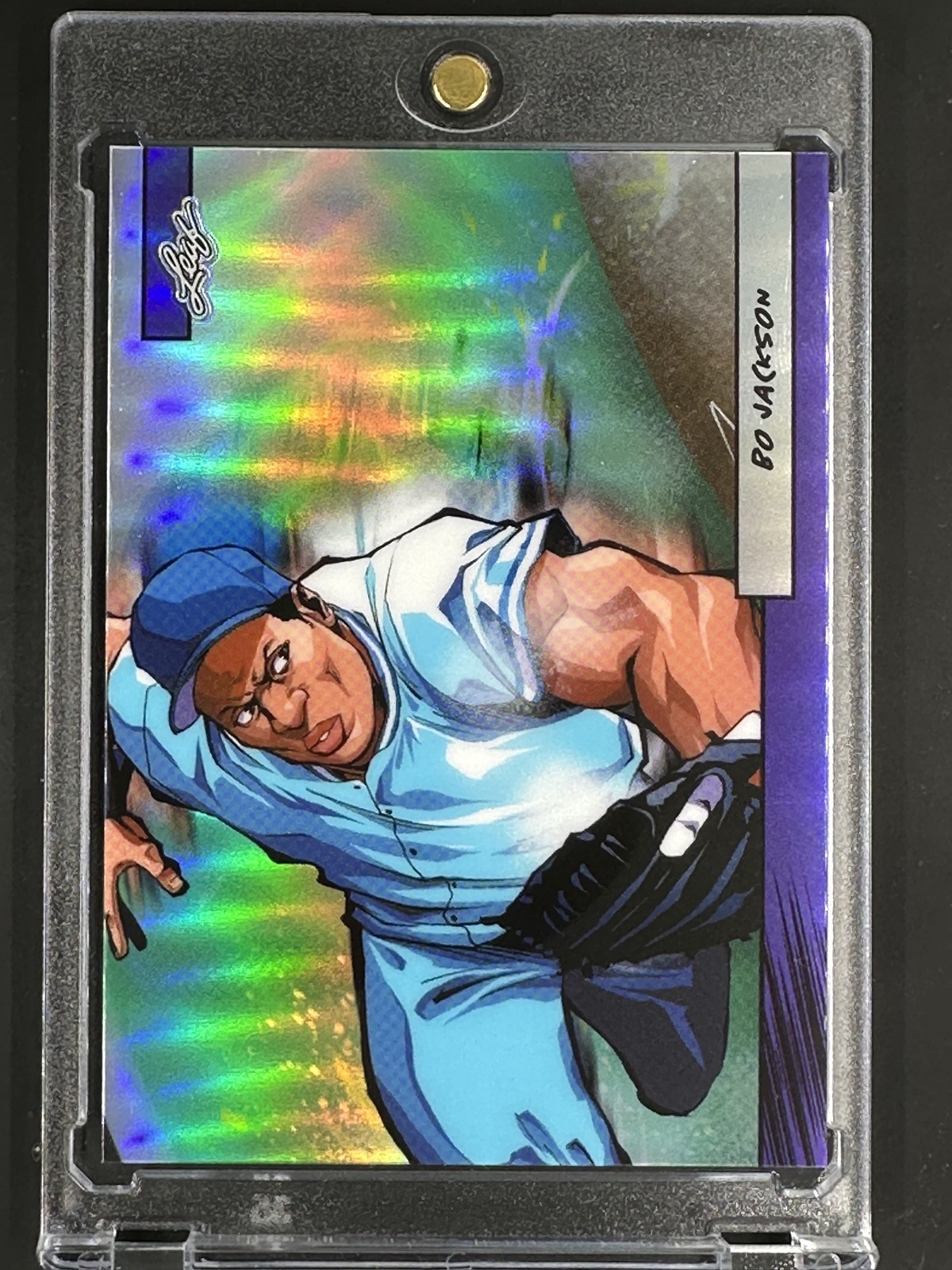 2024 Leaf Anime Nation Series 2 - Bo Jackson #AN2B-28 Purple /49