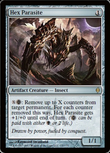 Hex Parasite Light Play, English New Phyrexia
